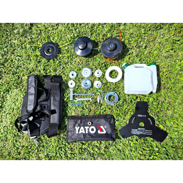 KOSA SPALINOWA Z DODATKOWYM WYPOSAŻENIEM POJ. 52CM3 YT-85005