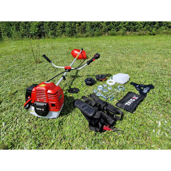 KOSA SPALINOWA Z DODATKOWYM WYPOSAŻENIEM POJ. 52CM3 YT-85005