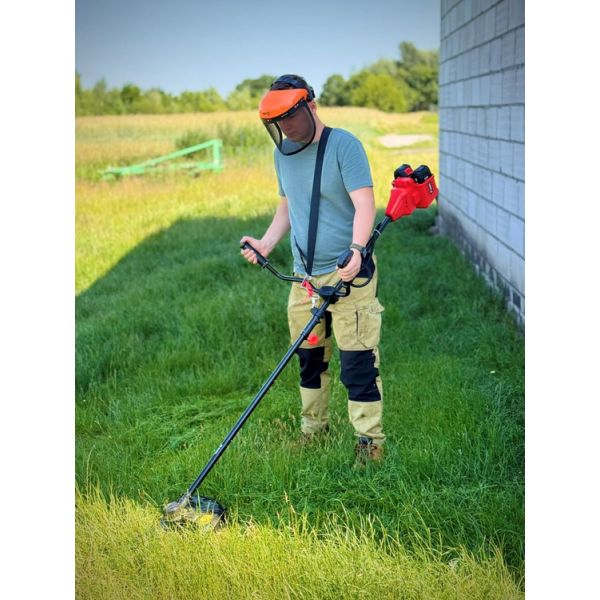 KOSA AKUMULATOROWA 36V Z TARCZĄ I ŻYŁKĄ - BEZ AKUMULATORA YT-85010