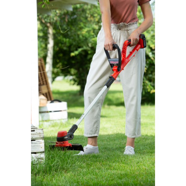 PODKASZARKA 18V, 30 CM, 9000 MIN⁻¹, DWIE GŁOWICE - BEZ AKUMULATORA YT-85015