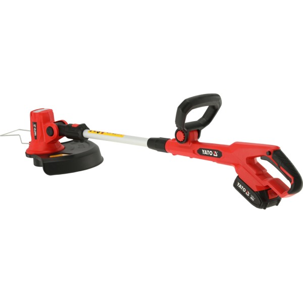 PODKASZARKA DO TRAWY 18V Z BATERIĄ 2AH I ŁADOWARKĄ, BRUSHLESS YT-85019