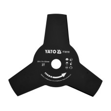 TARCZA DO PODKASZARKI 255MM 25,4MM TRÓJZĘBNA YT-85155