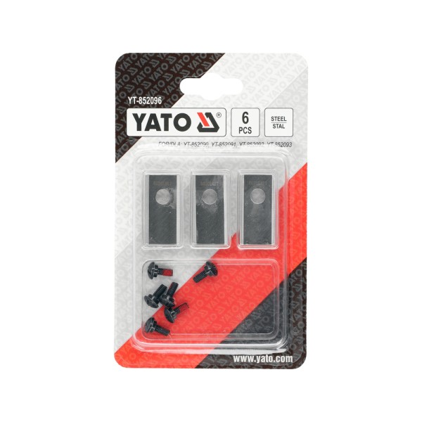 OSTRZA DO ROBOTA, 2 ZESTAWY, 6 SZT YT-852096