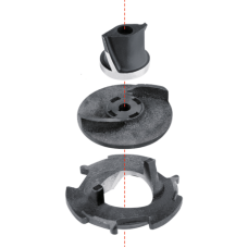 POMPA DO ŚCIEKÓW Z ROZDRABNIACZEM (SYSTEM TNĄCY) 750W YT-85350