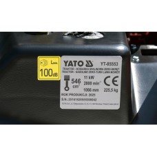 TRAKTOR OGRODOWY, KOSIARKA SPALINOWA - ZERO-SKRĘT 10KW, 107CM YT-85553