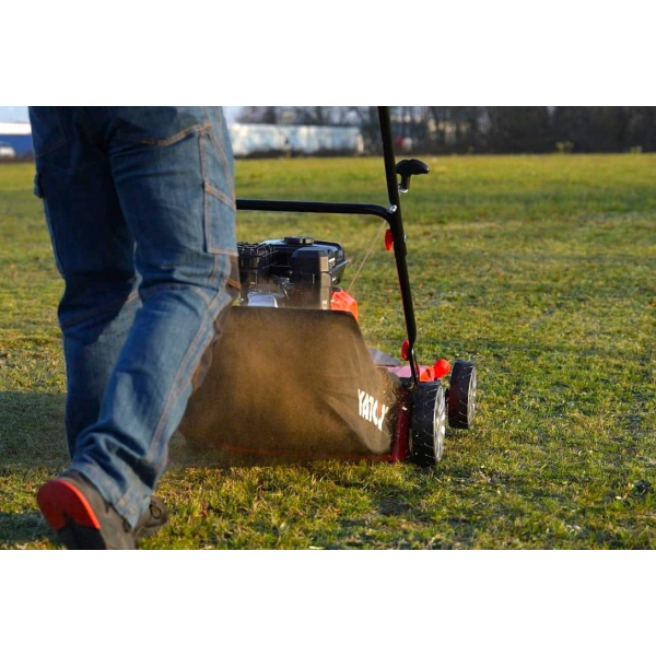 WERTYKULATOR/AERATOR SPALINOWY 2W1 38CM POJ 196CM3 YT-85570