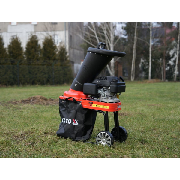 ROZDRABNIACZ SPALINOWY DO GAŁĘZI 45 MM POJ 196 CM3 YT-85580