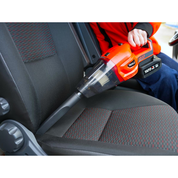 ODKURZACZ SAMOCHODOWY 18V - AKUMULATOR 4AH YT-85682