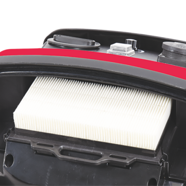 ODKURZACZ WARSZTATOWY 30L - 1600W  Z MANUALNYM OTRZĄSACZEM FILTRA YT-85715