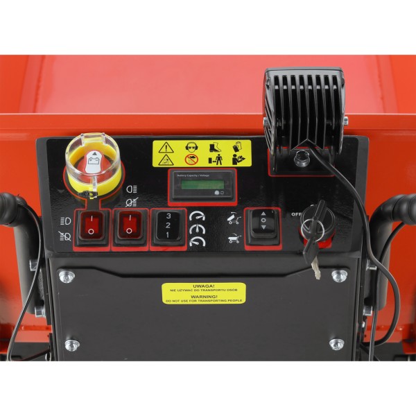 ELEKTRYCZNE WOZIDŁO ŁADOWNOŚĆ 500 KG, 48V 32AH, 1000W YT-86106