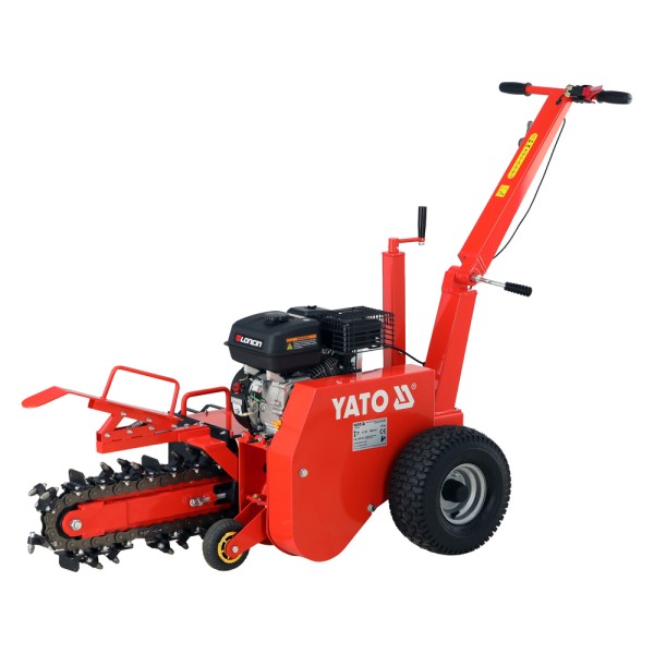 SPALINOWA KOPARKA ŁAŃCUCHOWA GŁĘBOKOŚĆ 450MM, POJ. SILNIKA 196 CM3 YT-86139