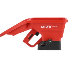 RĘCZNY ROZSIEWACZ, SIEWNIK DO TRAWY, NAWOZU, NASION 3L, ŁADOWNOŚĆ 2,5 KG YT-86700