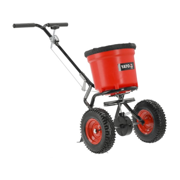 SIEWNIK/ROZRZUTNIK OGRODOWY DO NAWOZU, PIASKU, NASION, ROTACYJNY 25 KG,23 L YT-86715