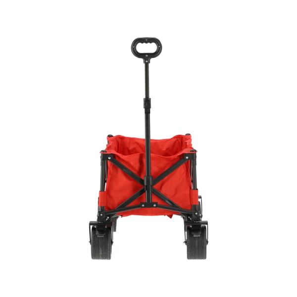 WÓZEK OGRODOWY TURYSTYCZNY SKŁADANY Z SZEROKIMI OPONAMI 100KG + MATA YT-86950