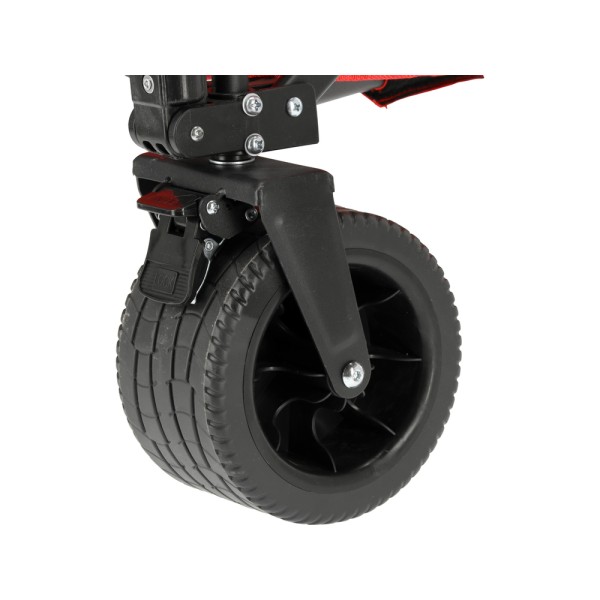 WÓZEK OGRODOWY TURYSTYCZNY SKŁADANY Z SZEROKIMI OPONAMI 100KG + MATA YT-86950