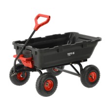 WÓZEK OGRODOWY Z WYWROTKĄ XL 350KG KOŁA 10