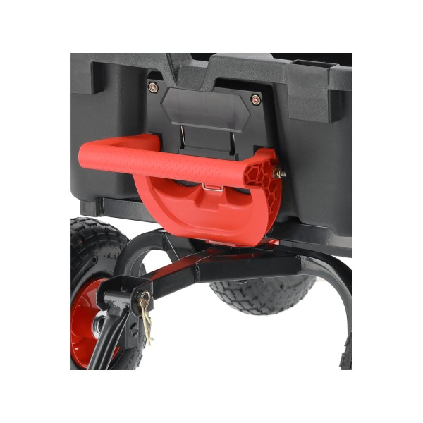 WÓZEK OGRODOWY Z WYWROTKĄ XL 350KG KOŁA 10