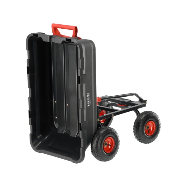 WÓZEK OGRODOWY Z WYWROTKĄ XL 350KG KOŁA 10