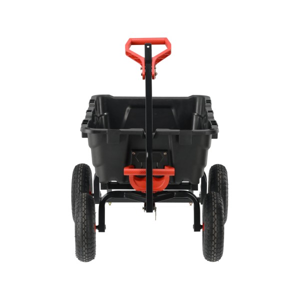 WÓZEK OGRODOWY Z WYWROTKĄ XXL 550KG KOŁA 13