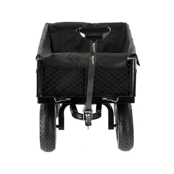 WÓZEK OGRODOWY XL 450KG Z POKROWCEM KOŁA 13