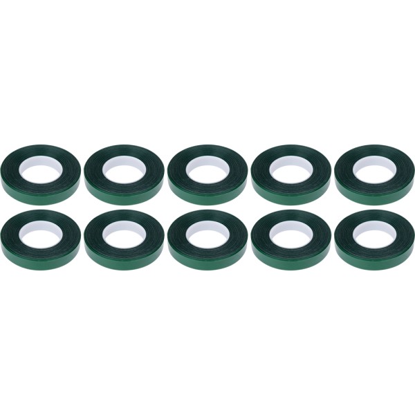 TAŚMA OGRODNICZA DO TAPENERA ZIELONA 30M 10SZT. YT-87031