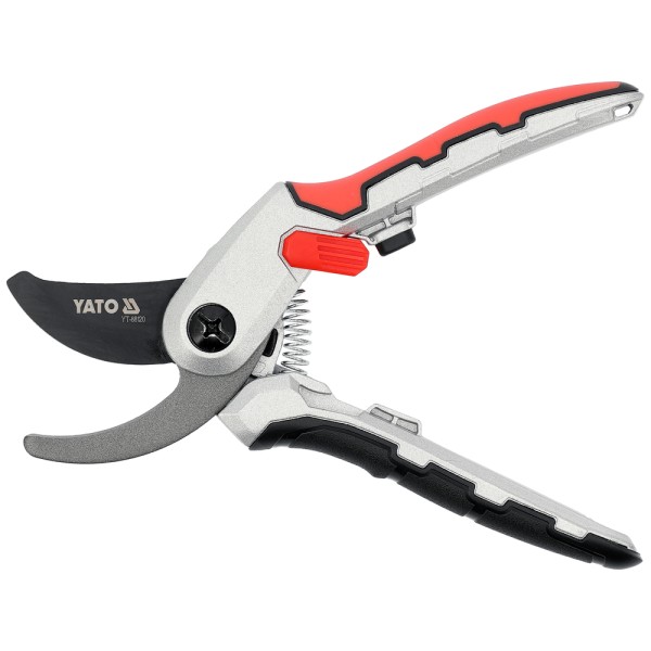 SEKATOR NOŻYCOWY ALUMINIOWY 205MM Z BLOKADĄ OTWARCIA YT-88120