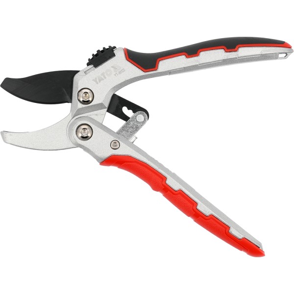 SEKATOR KOWADEŁKOWY ALUMINIOWY 190MM Z GRZECHOTKĄ ORAZ BLOKADĄ OTWARCIA YT-88122