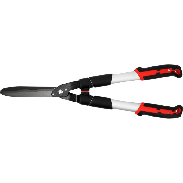 NOŻYCE DO ŻYWOPŁOTU FALISTE TELESKOPOWE ALUMINIOWE YT-88213