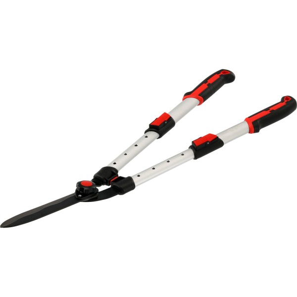 NOŻYCE DO ŻYWOPŁOTU FALISTE TELESKOPOWE ALUMINIOWE YT-88213