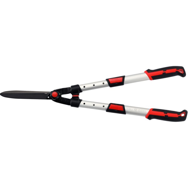 NOŻYCE DO ŻYWOPŁOTU PROSTE TELESKOPOWE ALUMINIOWE YT-88215