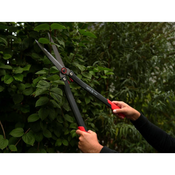 NOŻYCE DO ŻYWOPŁOTU OSTRZE PROSTE NYLON 605MM YT-88250