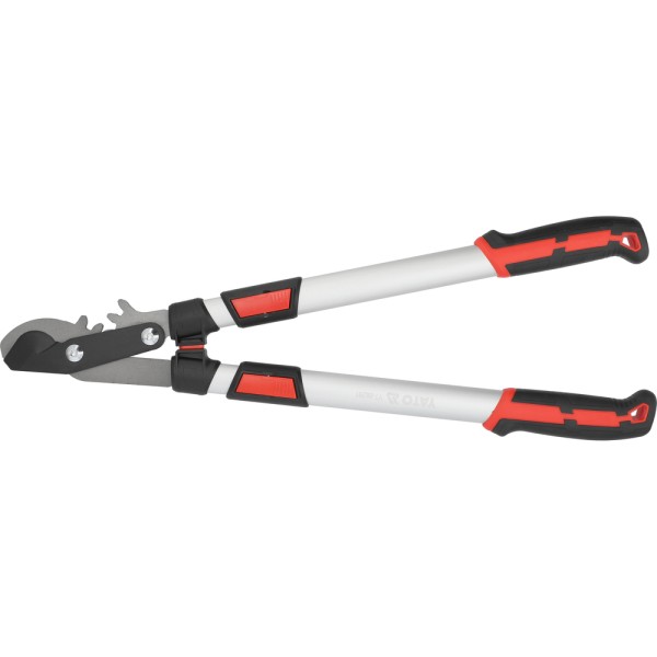 SEKATOR NOŻYCOWY DO GAŁĘZI Z PRZEKŁADNIĄ TELESKOPOWY ALUMINIOWY YT-88291