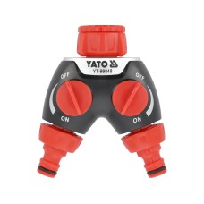 ZAWÓR OGRODOWY PODWÓJNY YT-99848