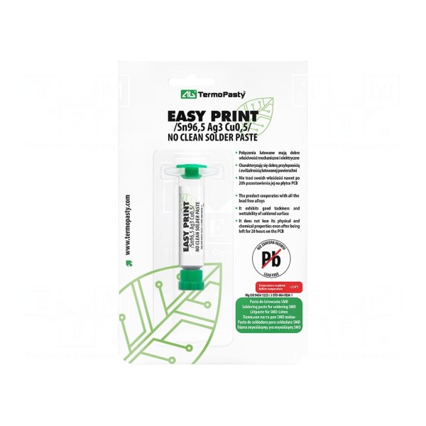 Pasta lutownicza AG TERMOPASTY ART.AGT-029 EASY PRINT