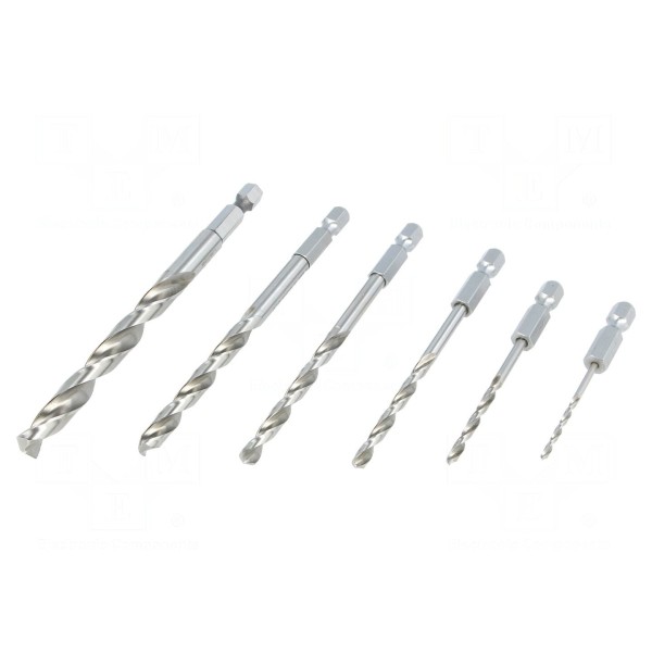 Zestaw wierteł ALPEN-MAYKESTAG 0000100806100