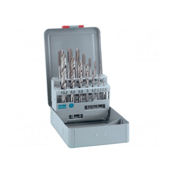 Zestaw narzędzi: gwintowniki ALPEN-MAYKESTAG 0070800014100