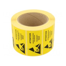 Etykieta samoprzylepna ANTISTAT 055-0003