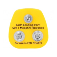 Wtyk uziemiający ANTISTAT 070-0016F