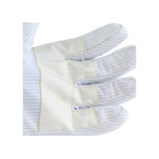 Akcesoria cleanroom: rękawice ochronne ANTISTAT 602-0149