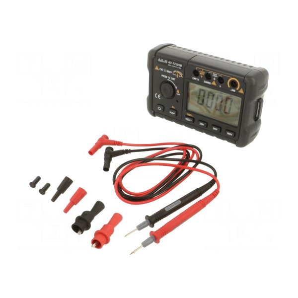 Miernik: rezystancji izolacji AXIOMET AX-T2200B