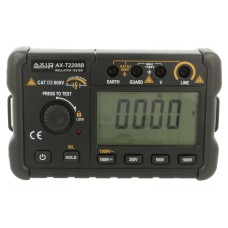 Miernik: rezystancji izolacji AXIOMET AX-T2200B