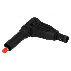 Złącze laboratoryjne: bananowe 4mm AXIOMET BAP-100-B