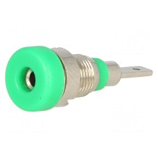 Złącze laboratoryjne: bananowe 2mm AXIOMET BS-102L-G