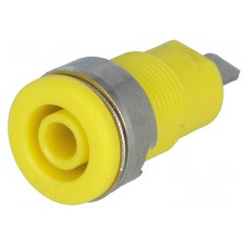 Złącze laboratoryjne: bananowe 4mm AXIOMET BS-324-LG-Y