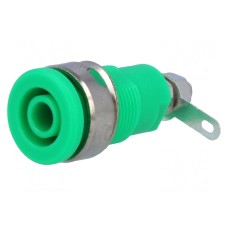 Złącze laboratoryjne: bananowe 4mm AXIOMET BS-324-LS-G