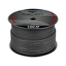 Kabel głośnikowy okrągły AZUSA  2.5mm