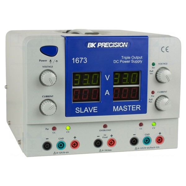 Zasilacz laboratoryjny: standardowy B&K PRECISION BK1672