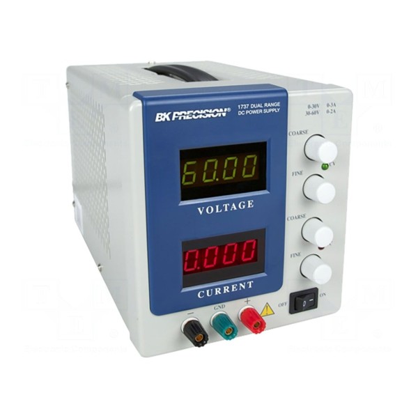 Zasilacz laboratoryjny: standardowy B&K PRECISION BK1737