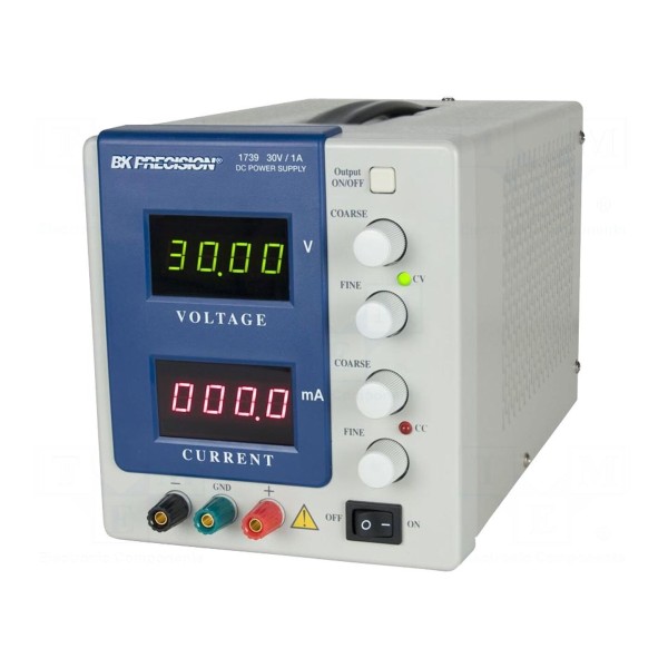 Zasilacz laboratoryjny: standardowy B&K PRECISION BK1739