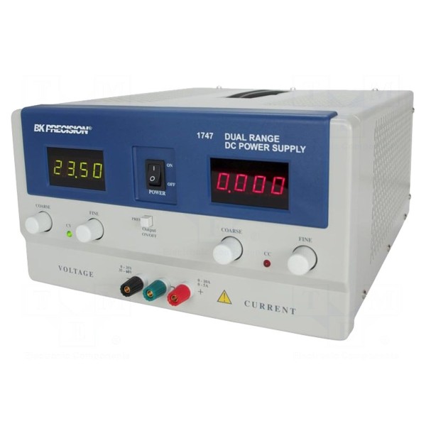 Zasilacz laboratoryjny: standardowy B&K PRECISION BK1747